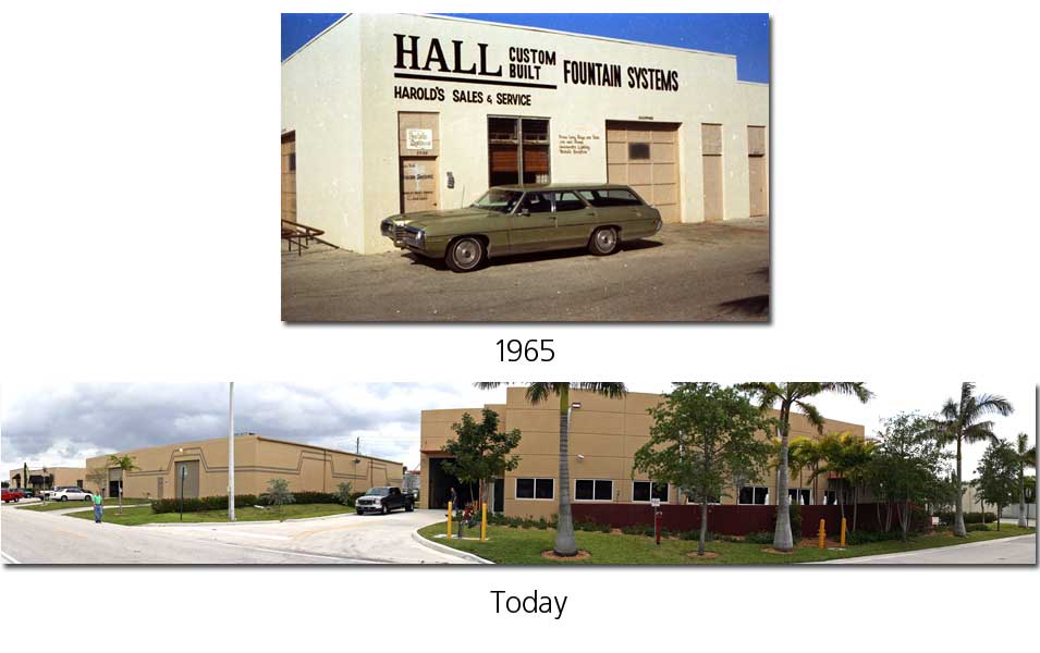 hall fountains history
